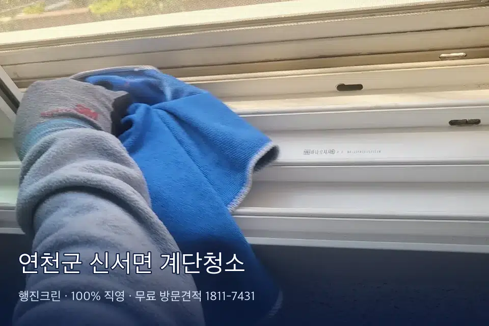 연천군 신서면 계단청소